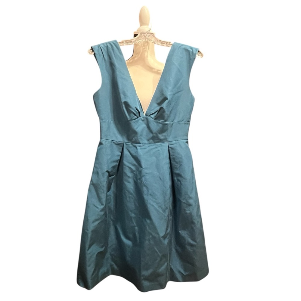 ✨ Elegant J.Crew Teal Dress – NWT – Size 6 ✨